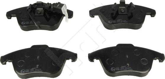 Hart 230 958 - Brake Pad Set, disc brake autospares.lv