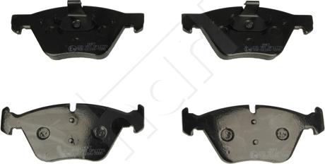 Hart 230 957 - Brake Pad Set, disc brake autospares.lv