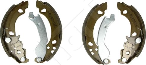 Hart 224 078 - Brake Shoe Set autospares.lv