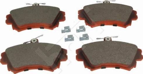 Hart 225 906 - Brake Pad Set, disc brake autospares.lv