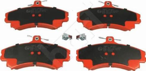 Hart 225 907 - Brake Pad Set, disc brake autospares.lv