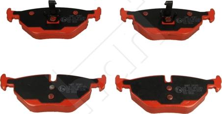 Hart 225 912 - Brake Pad Set, disc brake autospares.lv