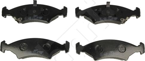 Hart 225 717 - Brake Pad Set, disc brake autospares.lv