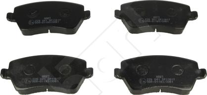 Hart 226 041 - Brake Pad Set, disc brake autospares.lv