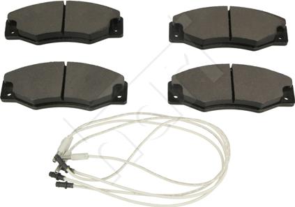 Hart 220 195 - Brake Pad Set, disc brake autospares.lv