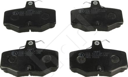 Hart 221 619 - Brake Pad Set, disc brake autospares.lv