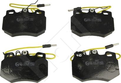 Hart 221 610 - Brake Pad Set, disc brake autospares.lv