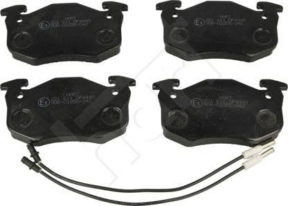 Hart 221 611 - Brake Pad Set, disc brake autospares.lv