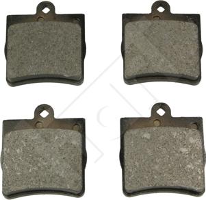 Hart 221 617 - Brake Pad Set, disc brake autospares.lv