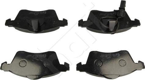 Hart 221 626 - Brake Pad Set, disc brake autospares.lv