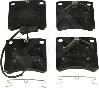 Hart 221 098 - Brake Pad Set, disc brake autospares.lv