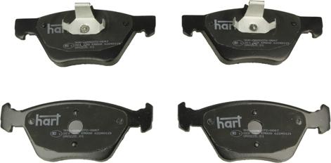 Hart 221 088 - Brake Pad Set, disc brake autospares.lv