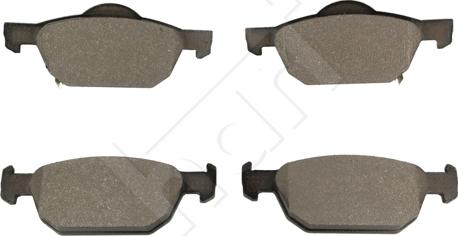 Hart 228 847 - Brake Pad Set, disc brake autospares.lv