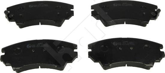 Hart 228 851 - Brake Pad Set, disc brake autospares.lv