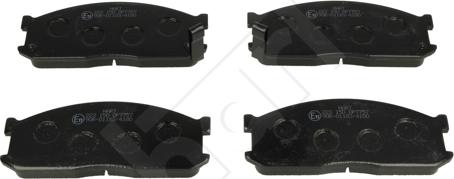 Hart 223 150 - Brake Pad Set, disc brake autospares.lv