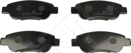 Hart 223 166 - Brake Pad Set, disc brake autospares.lv