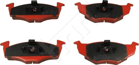 Hart 223 740 - Brake Pad Set, disc brake autospares.lv