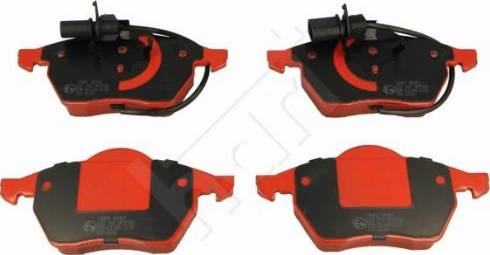 Hart 223 741 - Brake Pad Set, disc brake autospares.lv