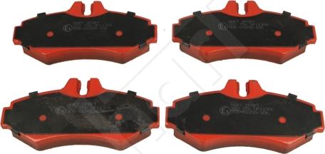 Hart 223 758 - Brake Pad Set, disc brake autospares.lv