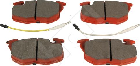 Hart 223 705 - Brake Pad Set, disc brake autospares.lv