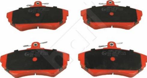 Hart 223 708 - Brake Pad Set, disc brake autospares.lv