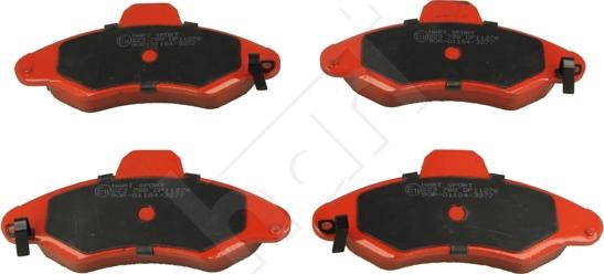 Hart 223 788 - Brake Pad Set, disc brake autospares.lv