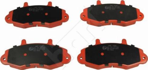 Hart 223 731 - Brake Pad Set, disc brake autospares.lv