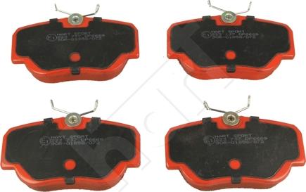 Hart 223 737 - Brake Pad Set, disc brake autospares.lv