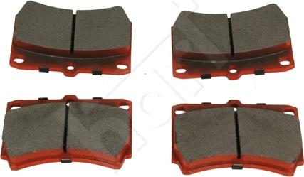 Hart 223 721 - Brake Pad Set, disc brake autospares.lv