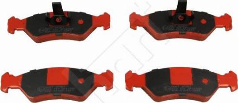 Hart 223 727 - Brake Pad Set, disc brake autospares.lv