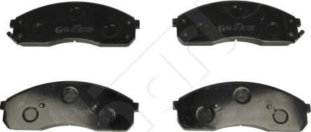 Hart 222 414 - Brake Pad Set, disc brake autospares.lv