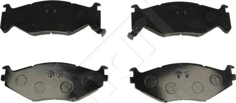 Hart 222 417 - Brake Pad Set, disc brake autospares.lv