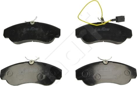 Hart 222 290 - Brake Pad Set, disc brake autospares.lv