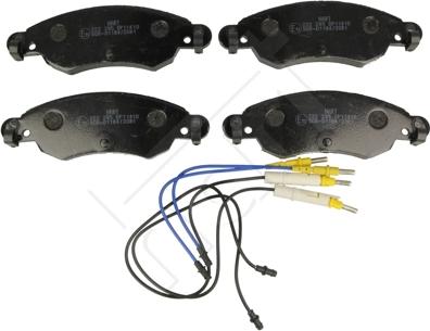 Hart 222 285 - Brake Pad Set, disc brake autospares.lv