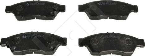 Hart 222 286 - Brake Pad Set, disc brake autospares.lv