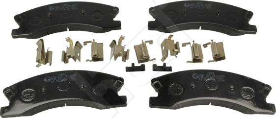 Hart 222 270 - Brake Pad Set, disc brake autospares.lv