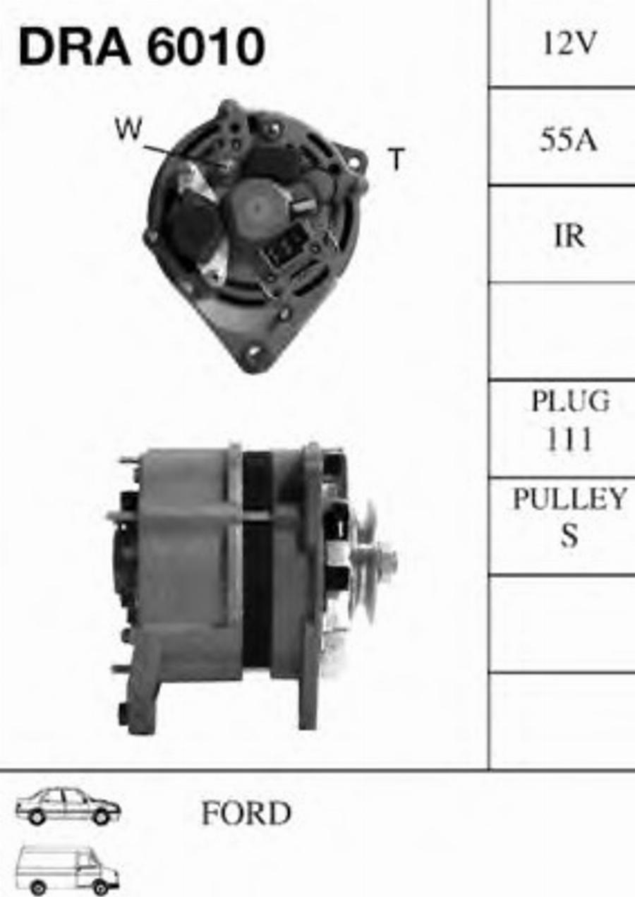 Havam A936010 - Alternator autospares.lv