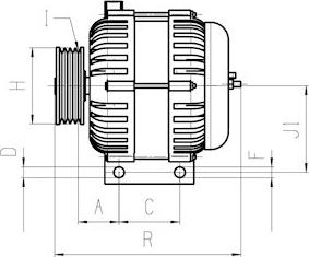 HC-Cargo 116716 - Alternator autospares.lv