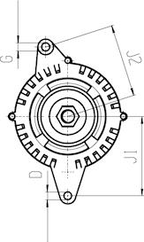 HC-Cargo 116623 - Alternator autospares.lv