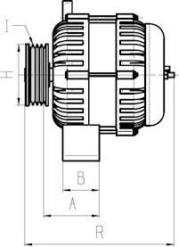 HC-Cargo 115679 - Alternator autospares.lv