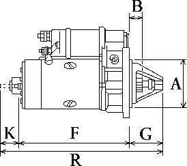 HC-Cargo 110367 - Starter autospares.lv