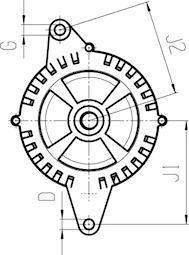 HC-Cargo 116467 - Alternator autospares.lv