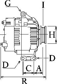 HC-Cargo 116782 - Alternator autospares.lv