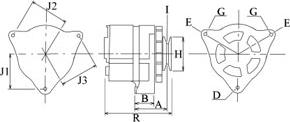 HC-Cargo 115618 - Alternator autospares.lv