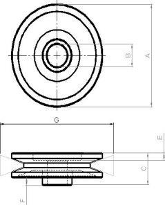 HC-Cargo 134711 - Pulley, alternator, freewheel clutch autospares.lv