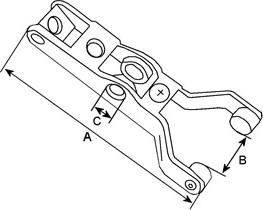 HC-Cargo 135515 - Engagement Lever, starter autospares.lv