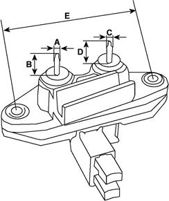 HC-Cargo 130960 - Voltage regulator, alternator autospares.lv