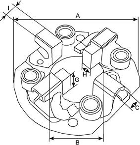 HC-Cargo 133730 - Holder, carbon brushes autospares.lv