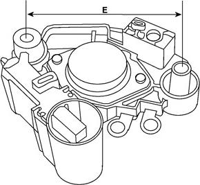 HC-Cargo 136546 - Voltage regulator, alternator autospares.lv