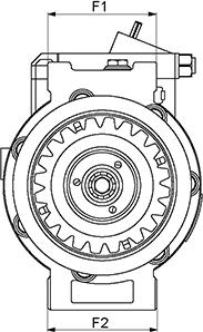 HC-Cargo 240981 - Compressor, air conditioning autospares.lv